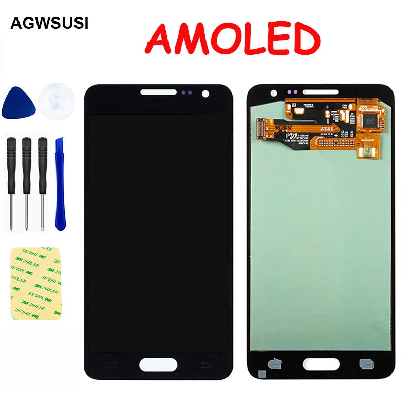 ЖК-дисплей AMOLED для Samsung A3 2015 A300 A300F A300M A300X A300H A300FU A300FN с сенсорным экраном и