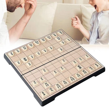 

Chess Set Educational Toy Board Game Club Birthday Gift Student Magnetic Folding Family Party School Portable Adults Home Indoor