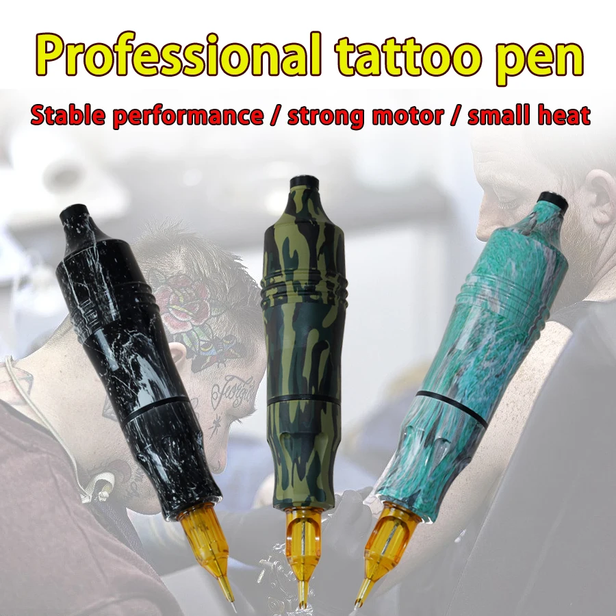 

Permanent Makeup Eyebrow Beauty Lips Cartridges Needles Machine Tattoo Pen Strong Motor Small Heat 3 Colors