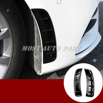 

Carbon Fiber Look Black Front Bumper Spoiler Side Air Intake Cover For Mercedes Benz A-Class W177 A35 AMG 2019-2020 2pcs