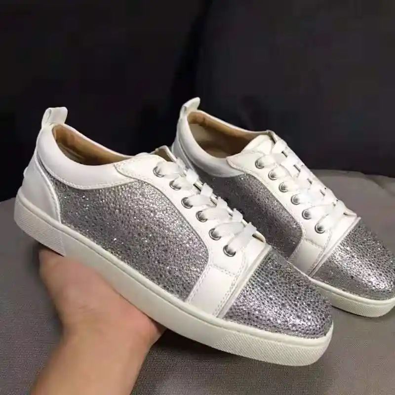 low top red bottom sneakers