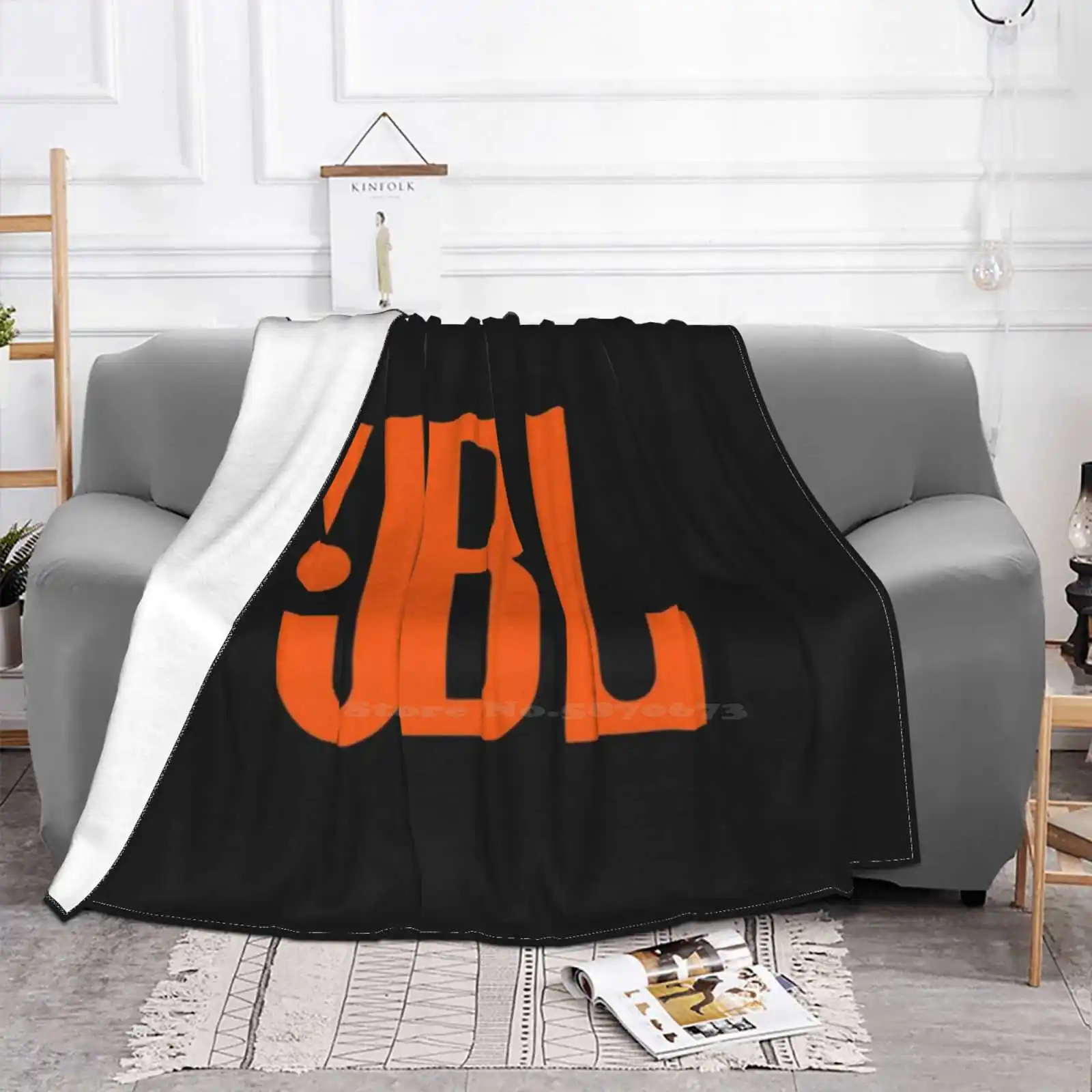 Jbl Manta fina ligera y cálida con Logo, ropa de béisbol japonesa, música,  sonido de bajos|Blankets| - AliExpress