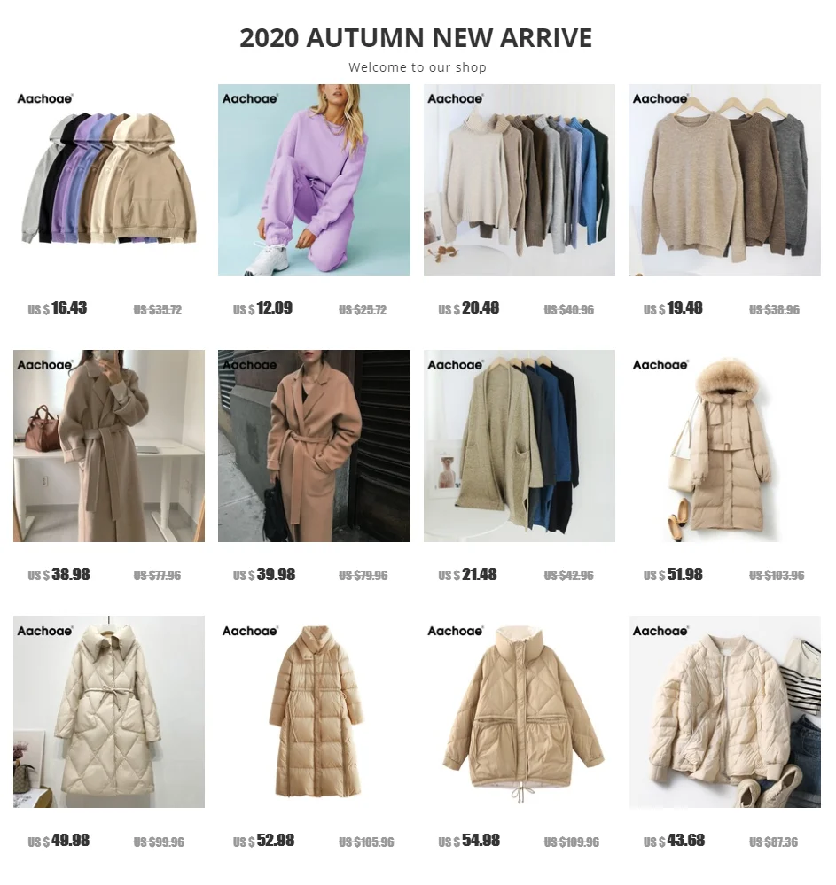 Aachoae Loose Solid Knitted Pants Women Elastic Waist Casual Lady Pants Pleated Leisure Home Wear Long Pants Female Pantalon