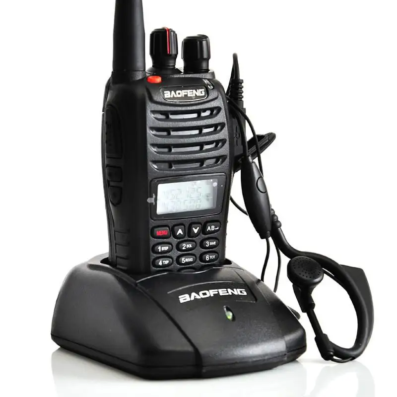 

2 PCS Baofeng UV-B5 Portable Walkie Talkie Dual Double Band Two Way Ham VHF UHF Radio Station Transceiver Boafeng Scanner Amador