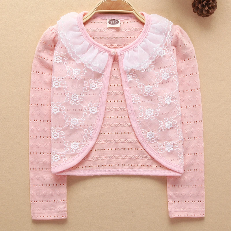 Верхняя одежда для маленьких девочек, хлопок, желтая куртка для маленьких девочек, кардиган, свитер для детей 12-24 месяцев, одежда для маленьких девочек, KC165004 - Цвет: Розовый