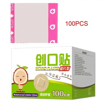 

Mini Circular waterproof and breathable band aid small wound patch hemostasis adhesive bandages Emergency for kit children