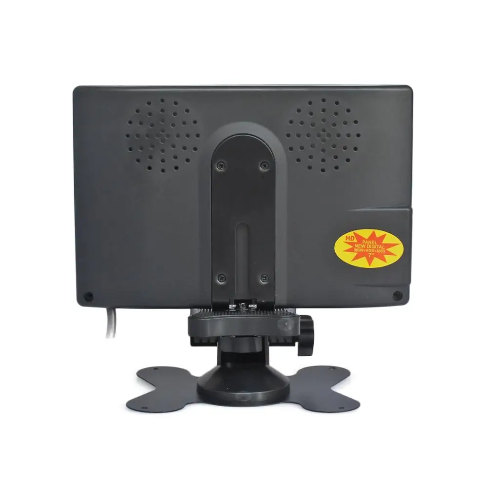 DIYKIT AHD 800x480 7 &quotIPS ЖК монитор автомобиля заднего вида Поддержка 1080P камера 2 x 4PIN