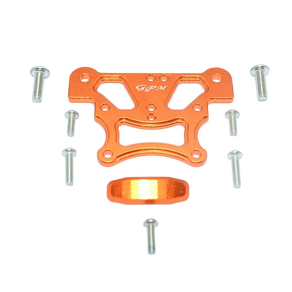 Новая GPM алюминиевая передняя Верхняя Пластина для ARRMA KRATON/TALION/TYPHON/SENTON RC автомобиля - Название цвета: Orange