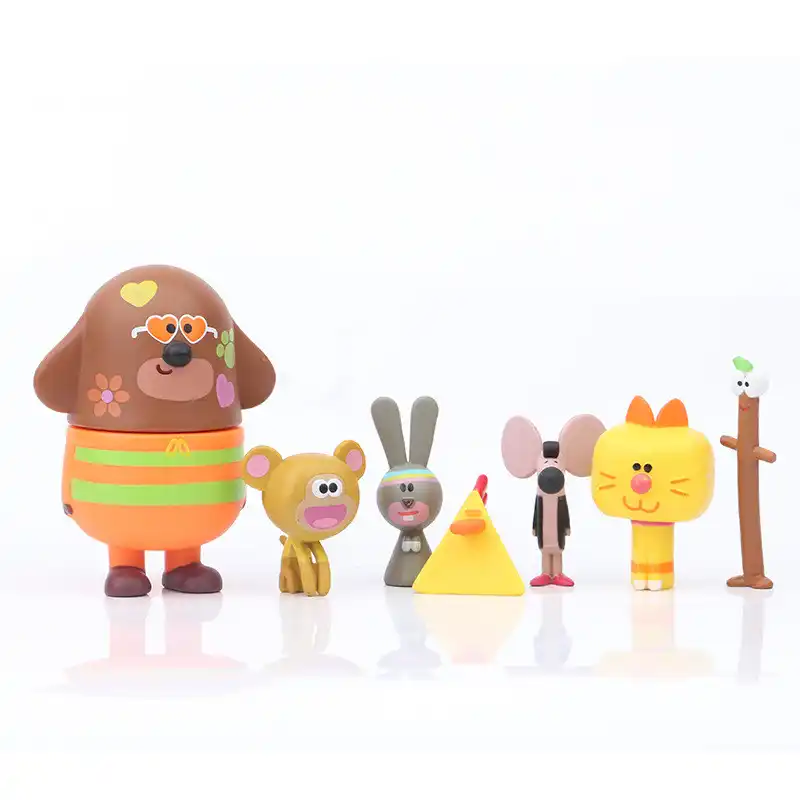 アニメちょっとduggeeingフィギュアおもちゃサイウォンバットタコワニ口カバpvcアクションフィギュア動物モデル人形のおもちゃ子供のギフト Figurines Miniatures Aliexpress