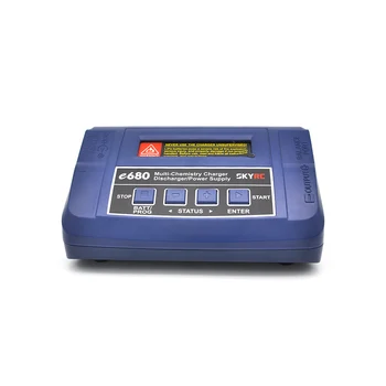

SKYRC e680 80W AC/DC Balance Charger Discharger 13.8V DC Power Supply for DJI Mavic Battery/LiPo Li-ion LiFe NiCd NiMH PB LiHV