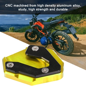 

Motorcycle Kickstand Tracer Kick Stand Plate Modified Foot Support Foot Pad for Yamaha MT-09 FZ-09 XSR900 TRACER 900 GT