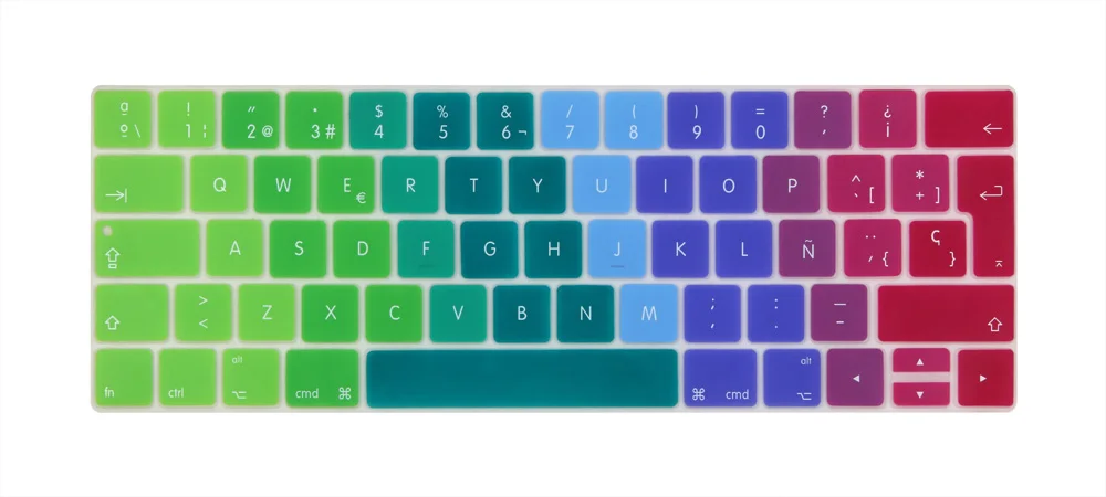 Испанская евро клавиша Enter Крышка для- Macbook Pro 13 15 дюймов с сенсорной панелью новая модель A1706 A1707