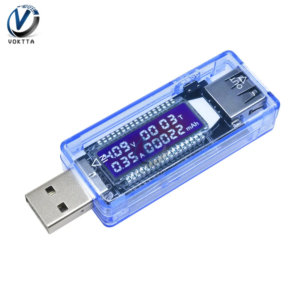 USB тест er 3,5-7 V 0-3A вольтметр измеритель напряжения тока ЖК-цифровой тест er power Bank зарядное устройство тест емкости USB доктор