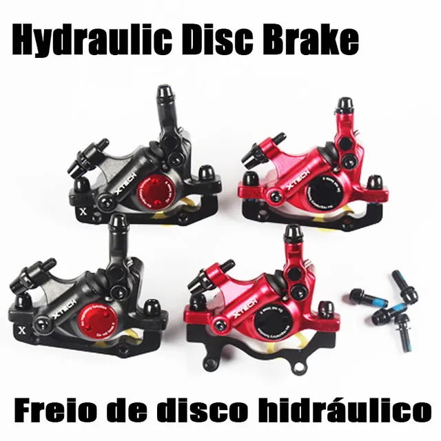 US $17.50 Calipers MTB Disc Brake set Oil Disc Brake Caliper Electric Scooter Hydraulic Disc Brake Sets for X