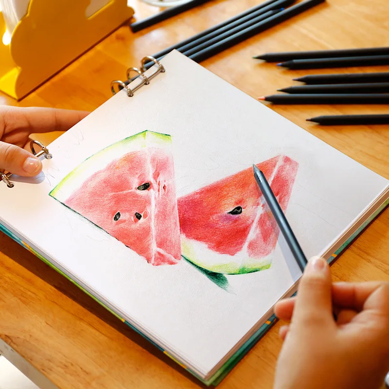 

Square Loose-leaf Small Fresh Picture Pen Drawing Paper Blank Color Lead Painting Picture Hand-painted Sketch Art Paper Art