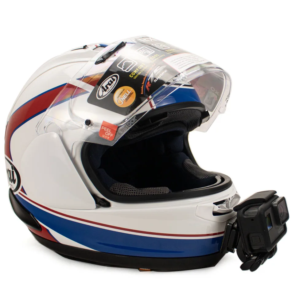 Tuyu Alumínio Personalizado Capacete da Motocicleta Queixo com Suporte para Arai Rx7x para Gopro Hero10 Insta360 Oner x2 Eken Acessórios - Image 4
