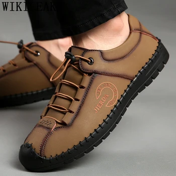 

Man Shoes Leather Genuine Black Sneakers Mens Casual Shoes Hot Sale Designer Shoes Men High Quality Chaussures Homme Luxe