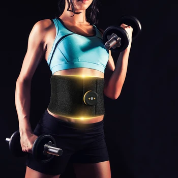 

Smart Abdominal Shaping Belt EMS Slimming Lazy Home Fitness Electric Stimulation Muscles Abdominal Muscles Waist Support Belt
