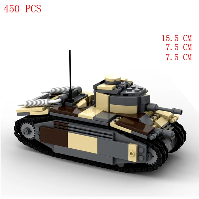 Char B1 Bis - Custom Military Lego 