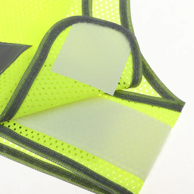 Safety Reflective Vest With LED Light and 360 Degree No-angle Reflective Strip for Walking Running Cycling Sports Day and Night 3