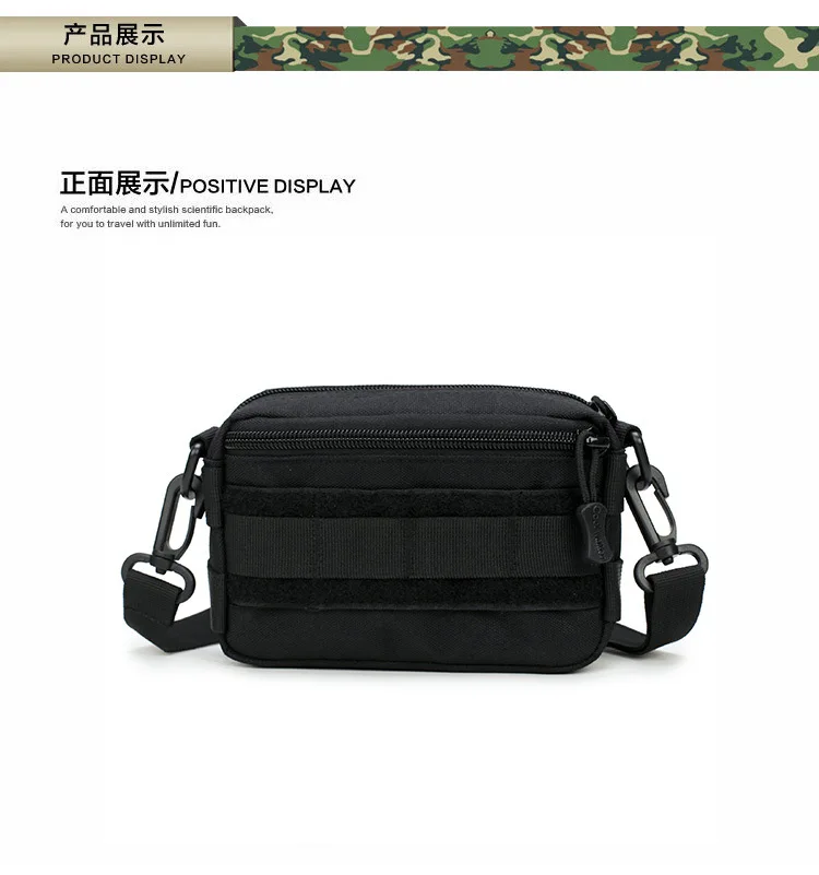 MOLLE system, мужская и женская мини-сумка-мессенджер, камуфляжная сумка на плечо, сумка для путешествий, мужская сумка, сумка для сигарет