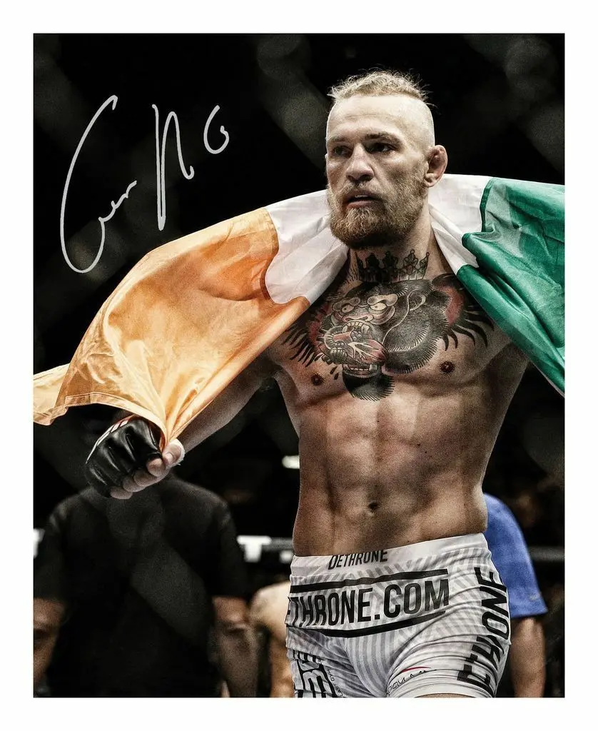 Шелковый плакат CONOR MCGREGOR с художественной печатью домашний Настенный декор 24x36