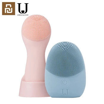 

Youpin Jordan&Judy Electric Facial Cleansing Massage Brush Silicone Sonic Face Deep Cleanser IPX6 Waterproof Skin Tools