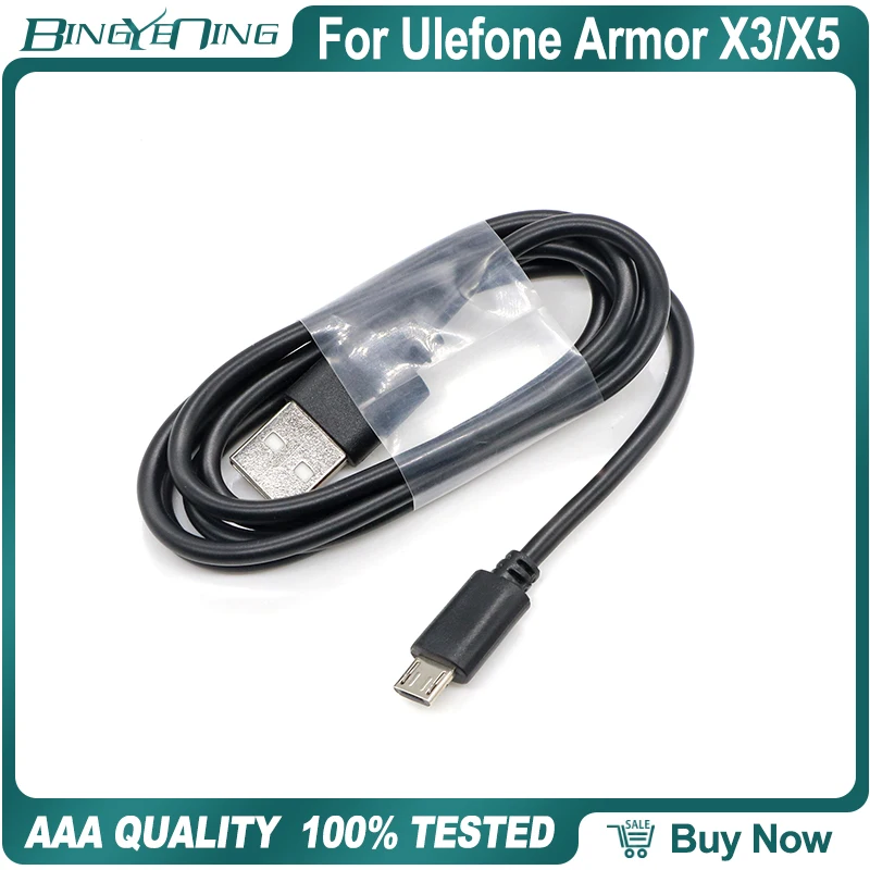 USB адаптер питания зарядное устройство для Ulefone Armor X3 EU Plug Путешествия 5V1A Micro USB кабель передачи данных зарядный кабель