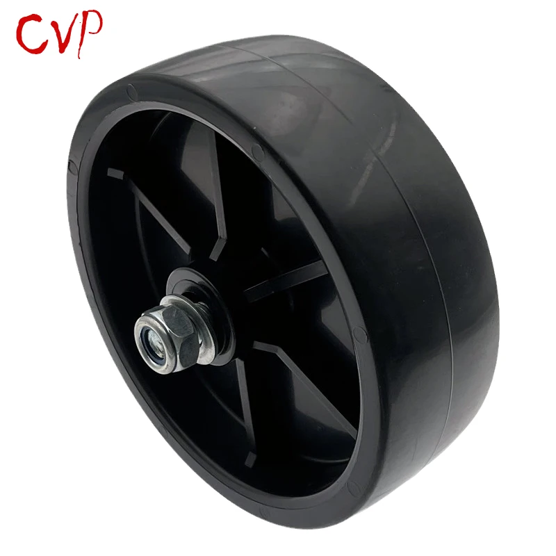 CVP Spare Jockey Wheel 6" Replacement Wheel Kit for Trailer Jack 1200lbs Camper Caravan Accessories RV Parts