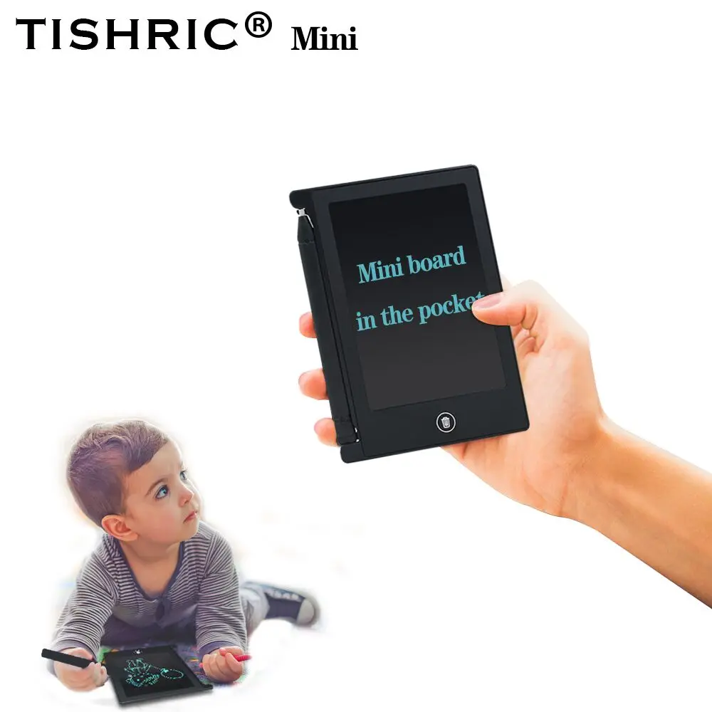 TISHRIC Mini ICD планшет/коврик для рукописного ввода 4 дюйма детская игрушка доска