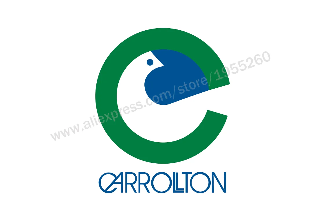 Техасский Carrollton флаг 3x5 футов 90x150 см США Штаты город флаги Америки