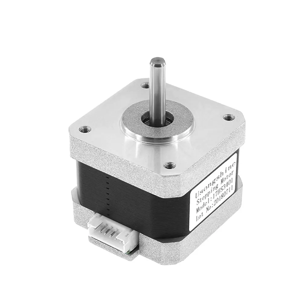 

17HS3401 4-lead Nema 17 Stepper Motor 42 Motor 42BYGH 1.3A 1m Wire CE CNC Laser and 3D Printer Motor 3D Printer Part