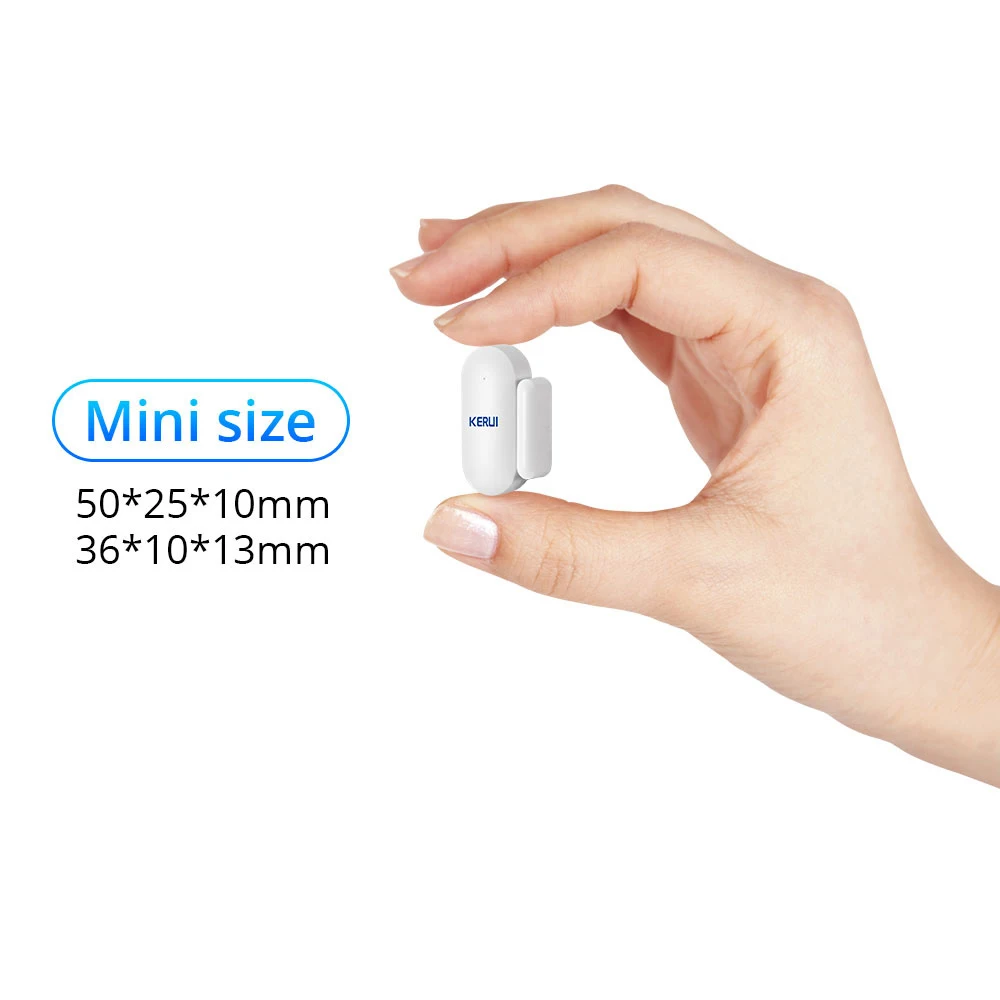 10 PCS New Wireless Mini Door Window Magnetic Sensor Detectors 433MHz Smart Home Security For GSM WIFI Alarm System - Image 4