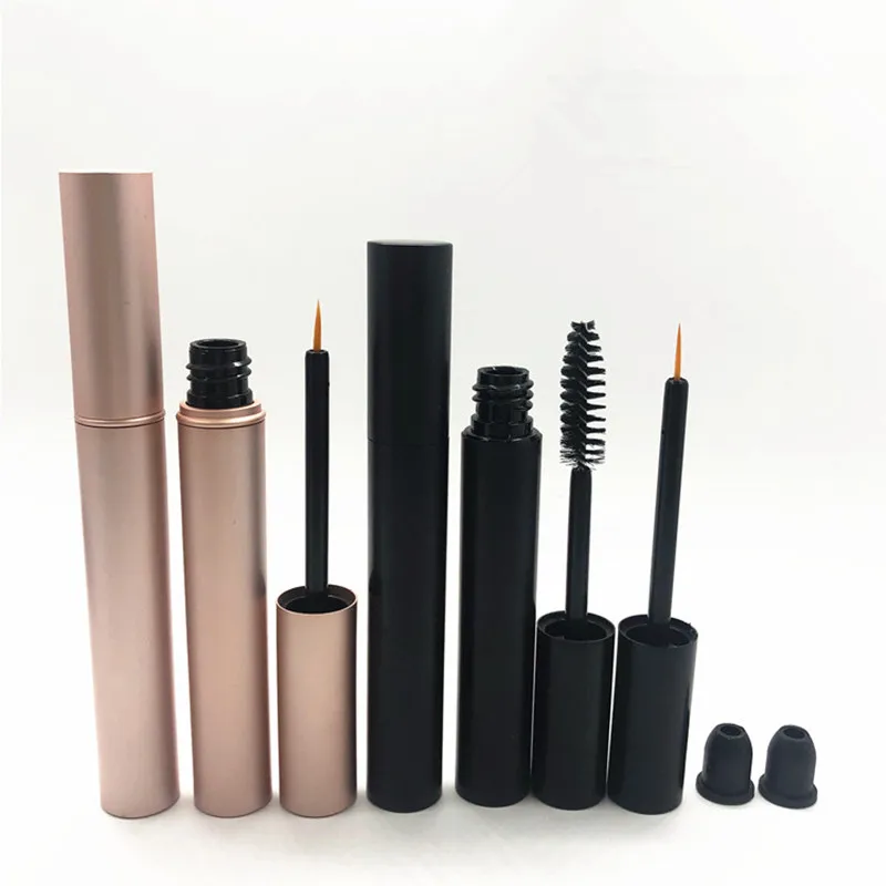 

Wholesale 5ml Eyeliner Container Tubes Cosmetic Eyelashes Glue Tube Eyeliner gel Bottle Aluminum tube VE bottle glue bottle