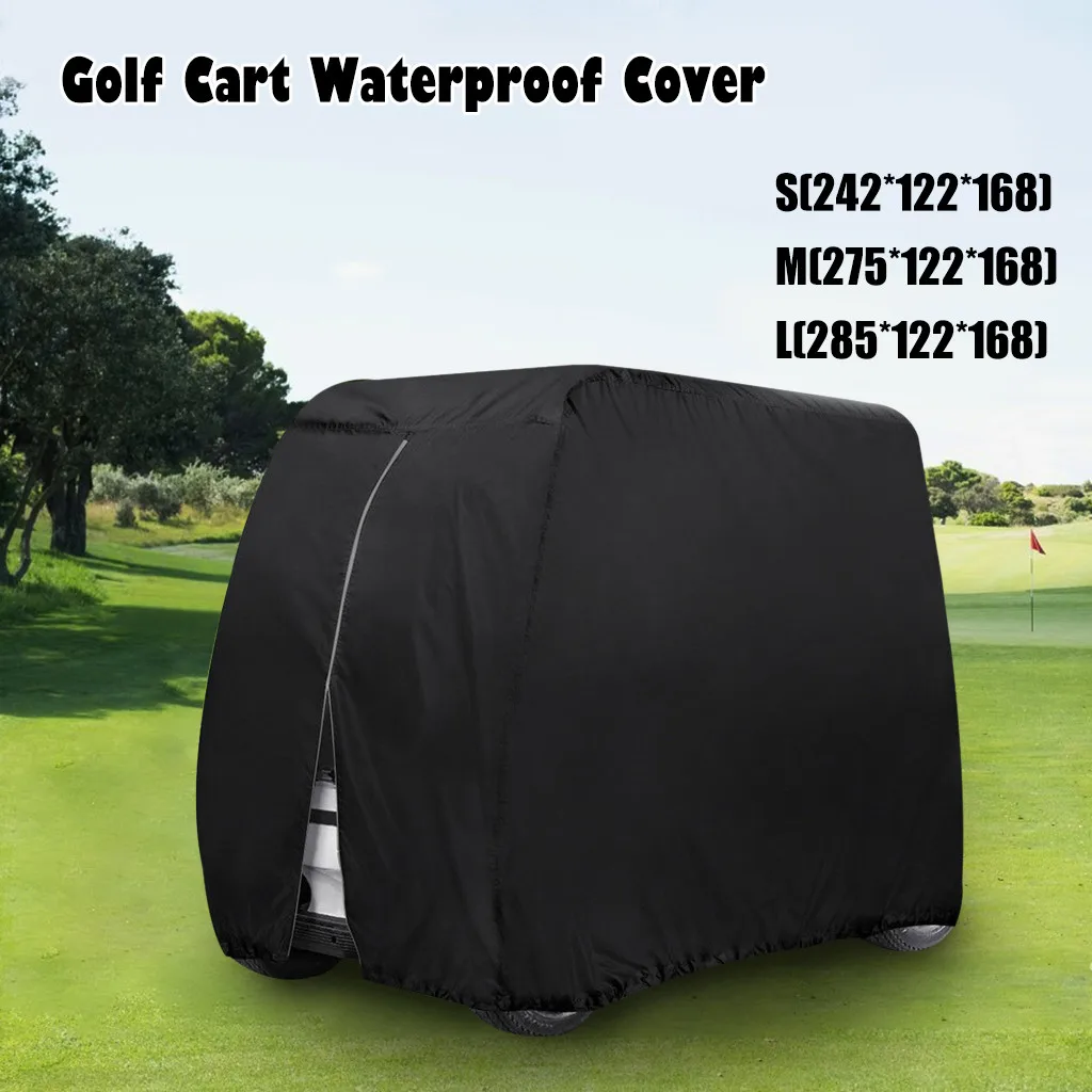 4 Passenger Golf Cart Cover Oxford Waterproof Storage Cover Carrying bag Club Car Roof Rain Accessories