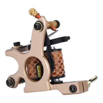 

10 Wrap Professional Alloy Tattoo Machine Copper Coils Liner Tattoo Tools