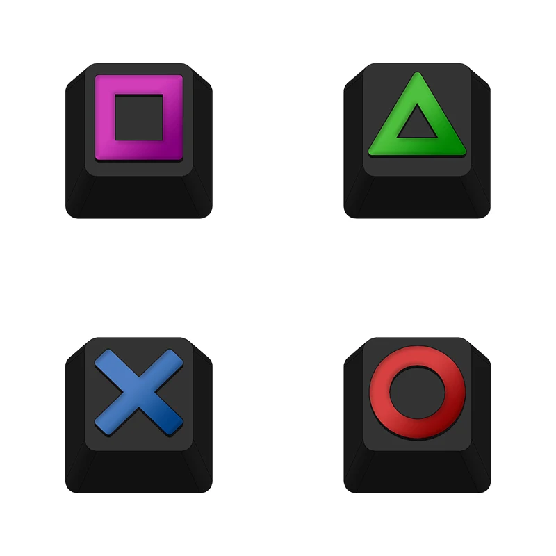Keycaps para cereja eixo MX, altura R4, série terno, Keystone