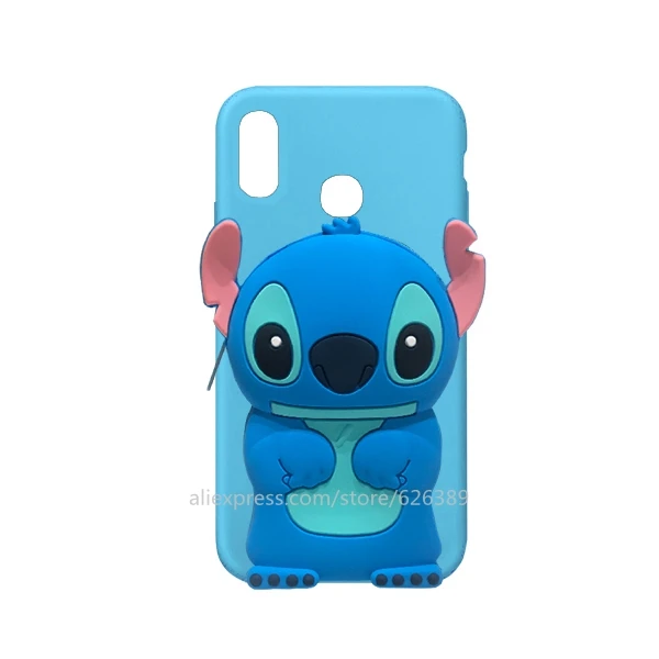 3D P Smart силиконовый чехол Минни totoro stitch Sulley чехол с единорогом кожи для huawei P Smart - Цвет: 25