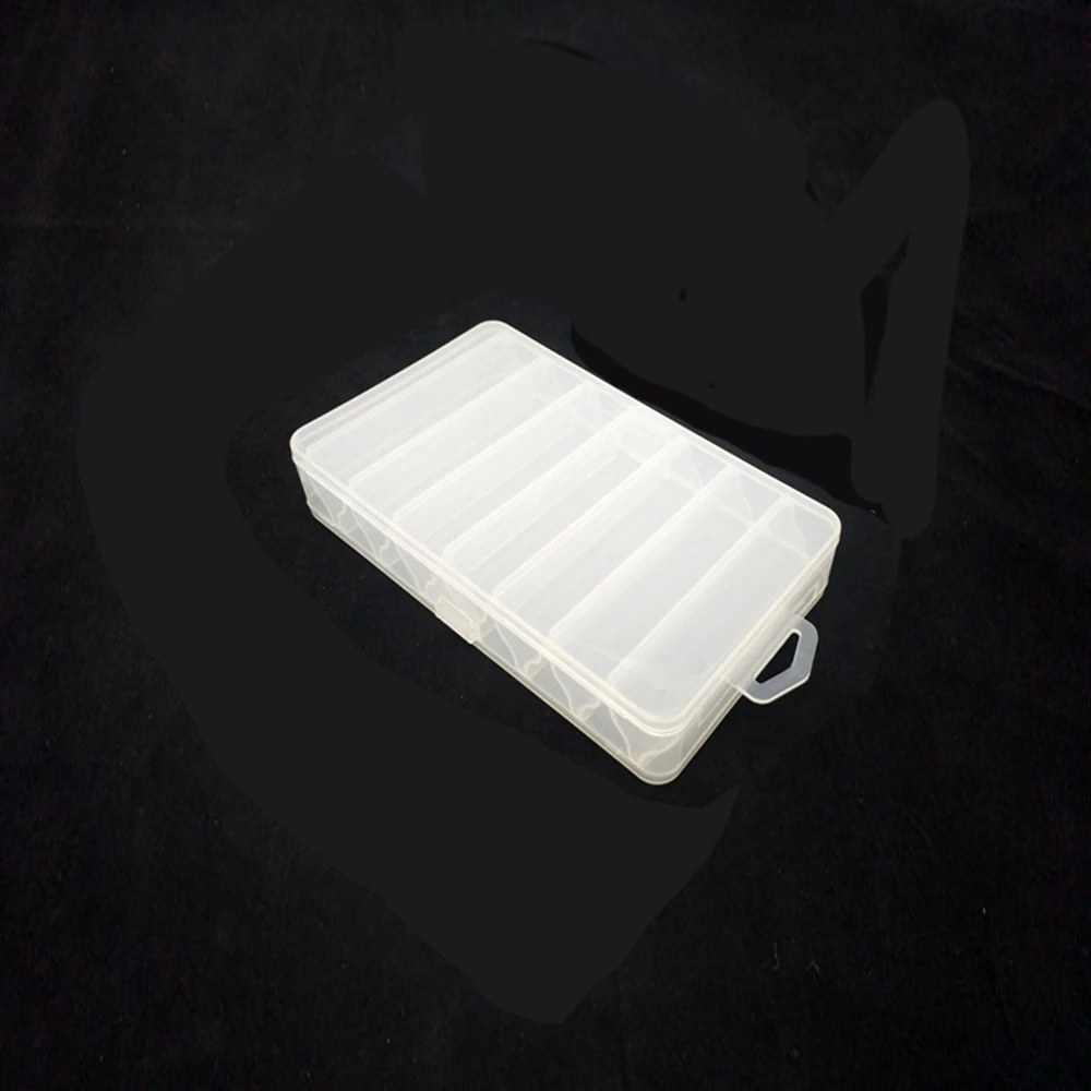 Ложная приманка, коробка для хранения, прозрачный двусторонний пластиковый ящик для хранения креветок Luya