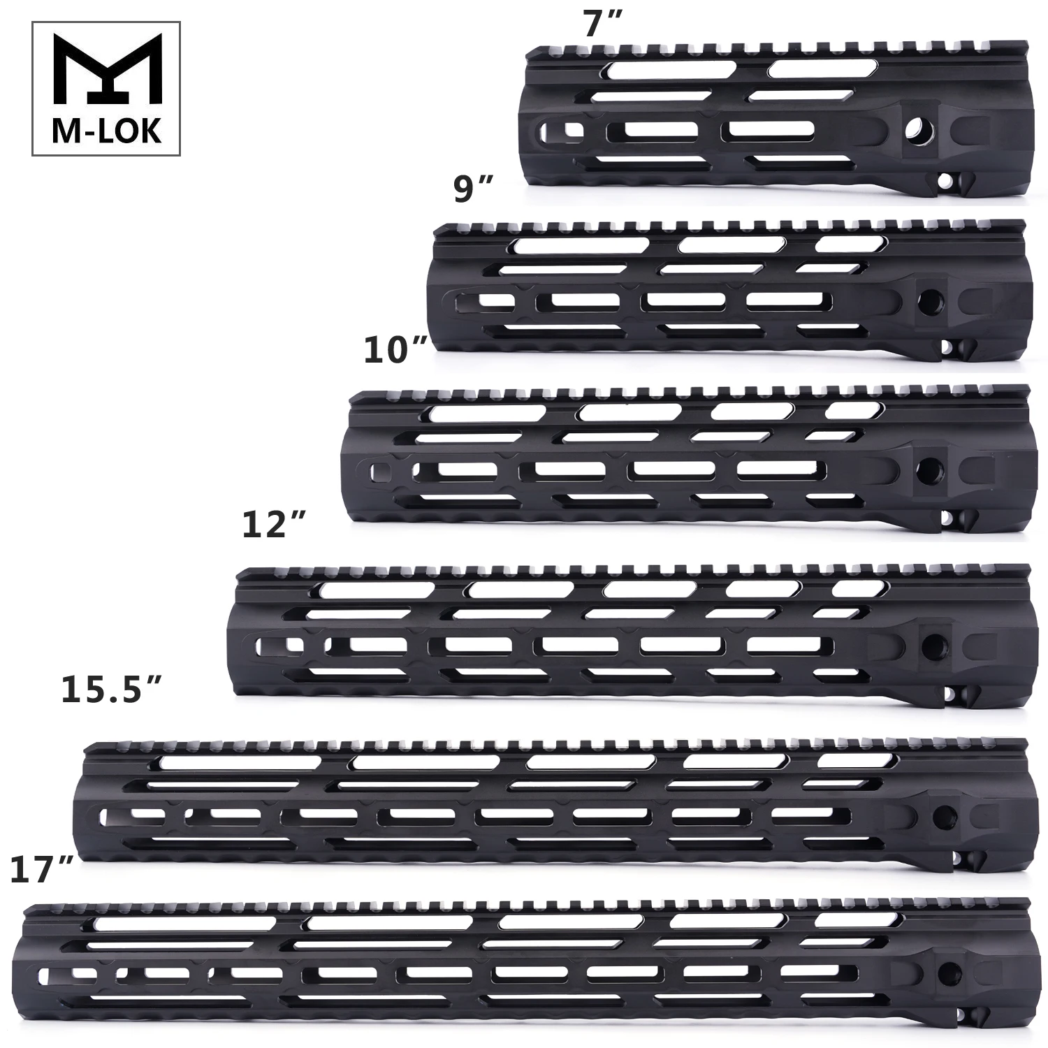 7 &quot9&quot 10 &quot12&quot 15 5 &quot17&quot ar mlok handguard ar15 алюминиевый свободный поплавок