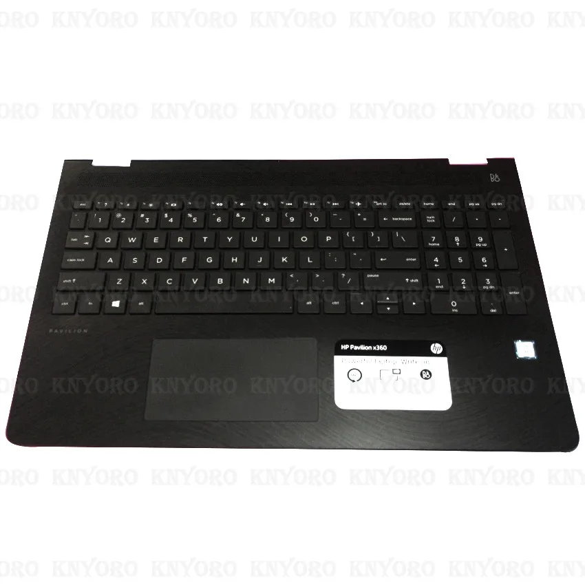 

924523-001 924522-001 FOR HP PAVILION TOP CASE X360 15-BR082WM PALMREST KEYBOARD TOUCHPAD