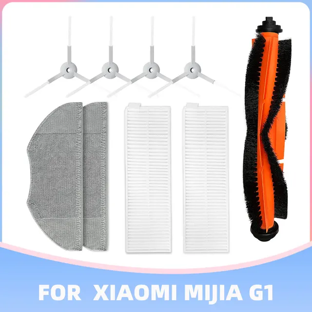 Replacement Main Side Brush Cover Hepa Filter Mop for Xiaomi Mijia Mi Robot Vacuum-Mop Essential G1 MJSTG1 Cleaner Skv4136gl Set H
