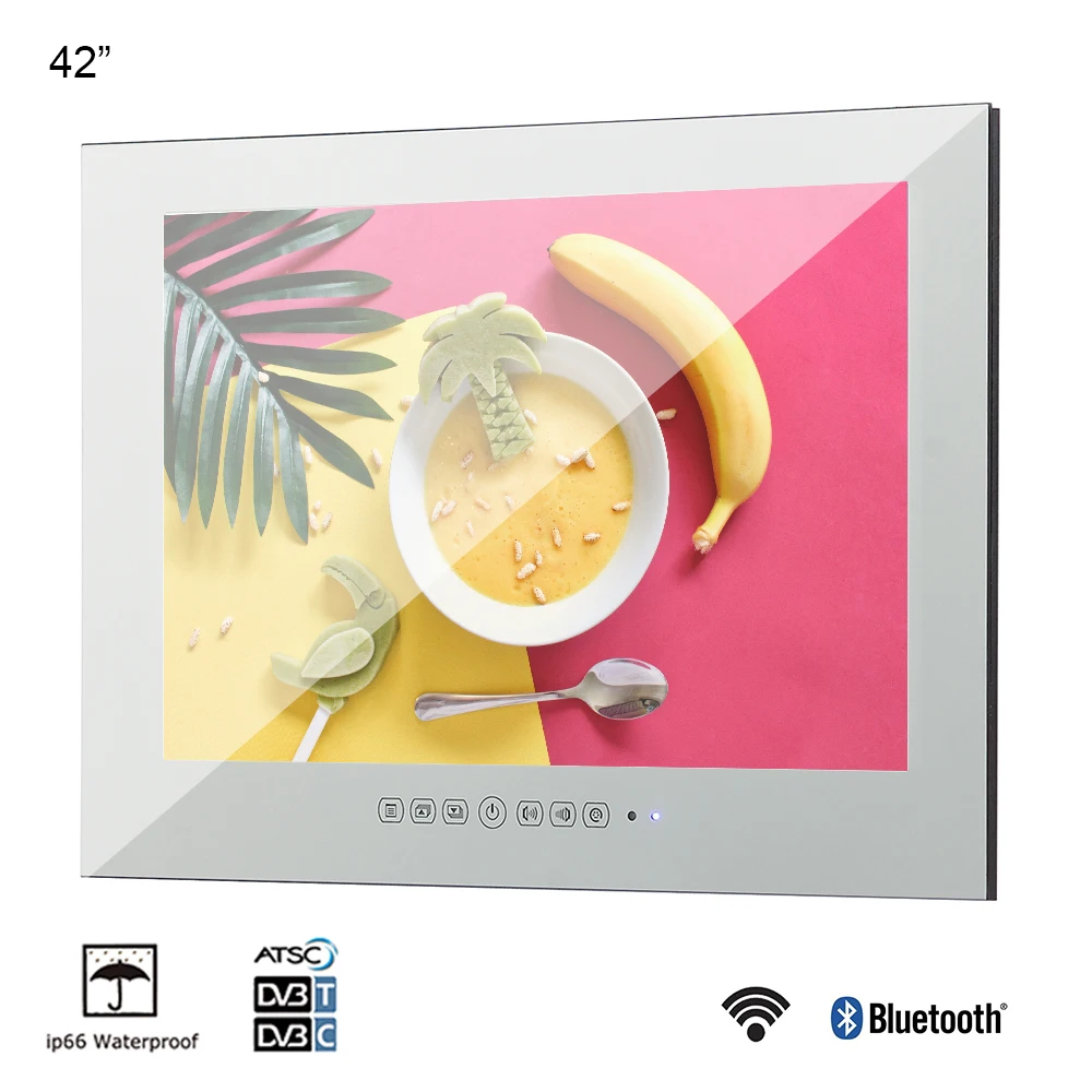 Souria 42 дюймовый телефон Android плавательный бассейн LED TV Shower внутренний водонепроницаемый телевизор