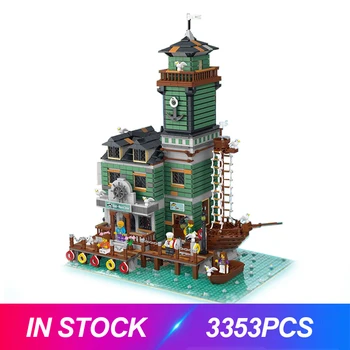 

New Modular Building 30103 Fishing House 3353pcs Compatible IDEAS 21310 16050 Blocks Bricks Educational Toy Christmas Present