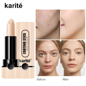 

Concealer Stick Foundation Makeup Full Coverage Contour Multifounction Face Eye Lip Concealer Cream Base Primer Hide Blemish