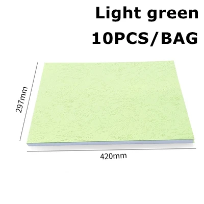 10pcs/lot A3 Horizonal Thermal Binding Cover 2-3mm Plain Surface Paper  Covers Grain Paper Binding Covers Color Book Covers - Binding Combs &  Spines - AliExpress