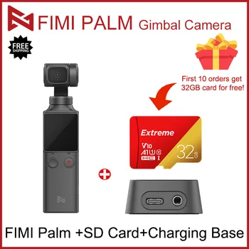 

Wholesale!FIMI PALM 3-Axis 4K HD Handheld Gimbal Camera Stabilizer 128° Wide Angle Smart Track Built-in WiFi Handheld Camera