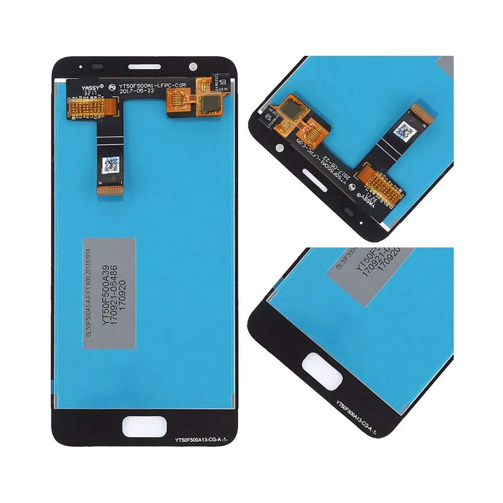 Для asus Zenfone Peg asus 4A ZB500TL lcd кодирующий преобразователь сенсорного экрана в сборе для asus zb500tl дисплей с заменой рамки