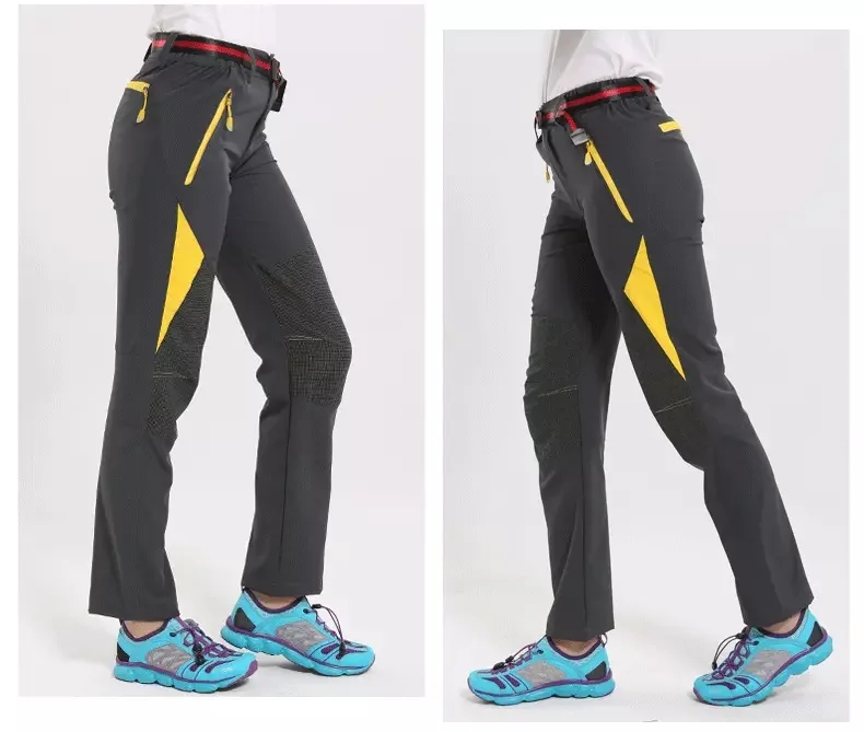 Быстросохнущие штаны для мужчин и женщин, спортивные уличные повседневные брюки, эластичные, дышащие, тонкие, для пар, для альпинизма