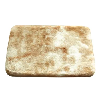 

Tie-dyed Luxury High Quality Faux Rabbit Fur Plush Carpet Living Room Bedroom Entrance Carpet Flurry Thick Floor Mat 40x60cm